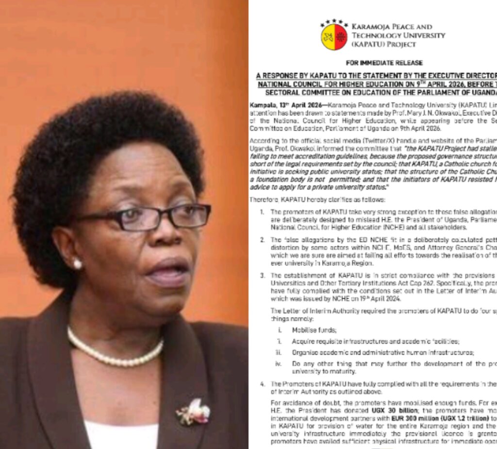 KAPATU Responds to NCHE Executive Director: Addressing Accreditation Concerns and Allegations of Project Stalling