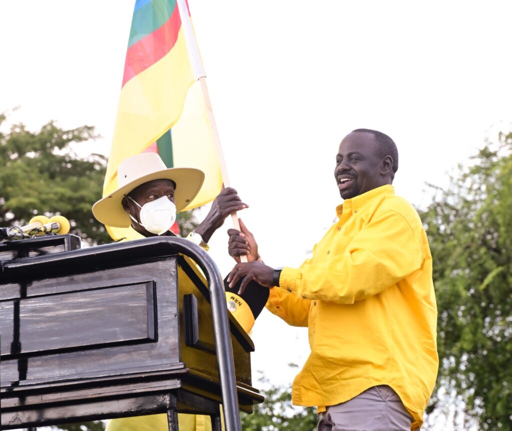 Hon. Emmanuel Wepukhulu Biara Congratulates President Museveni Ahead of Swearing-In Ceremony