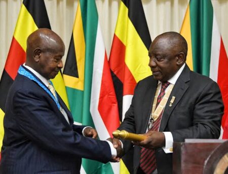 I Felt South Africa Betrayed Us. First Of All Ugandans Are Not Supposed To Be In South Africa. It Is Not As Conducive As Uganda. But They Are Our People. But Whether You Went There Out Of Ignorance Or By Mistake; They Too Are Not Right To Call You ‘Xeno’- Museveni Tells Off South Africa President